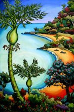 A3 Print #1970 West Coast Nikau