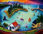 A3 Print #2255 The Cut Nelson Harbour