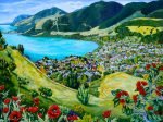 A3 Print #2730 Summer View Over Nelson From Princes Drive