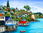 A3 Print #2813 The Waterfront
