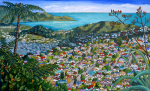 A3 Print #2940 Wellington looking South from Johnston Hill Reserve