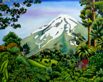 A3 Print #2968 Mt Egmont Taranaki