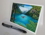 Card #3008 Kaka Lake Rotoiti