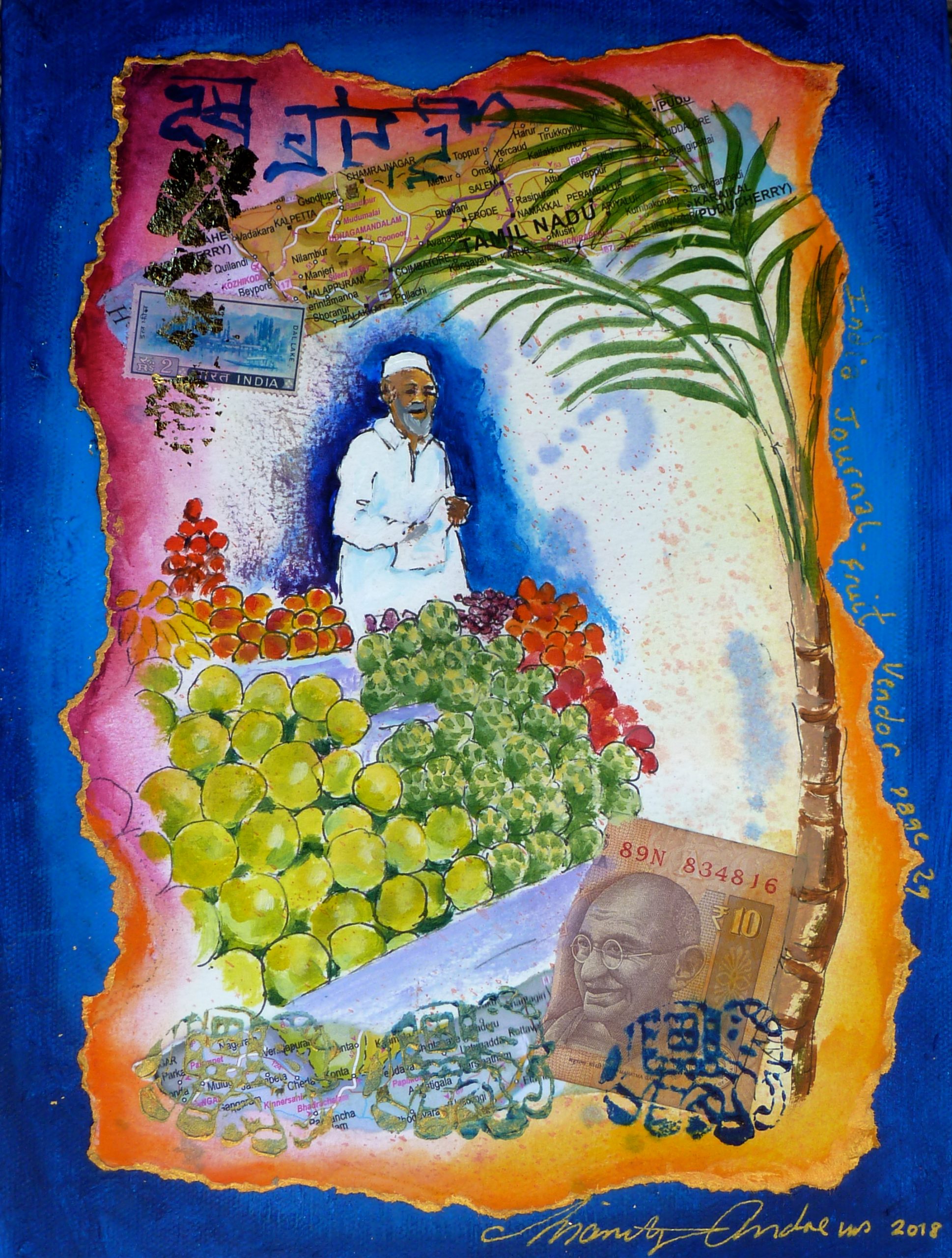3148 Fruit Vendor Goa