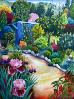 A3 Print #4024 Jeans Garden III