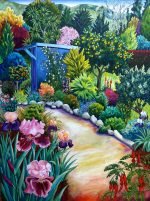 A3 Print #4024 Jeans Garden III
