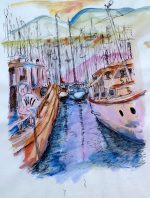 A4 Print #4038 Nelson Marina I