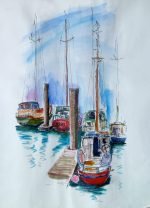 A3 Print #4039 Nelson Marina II
